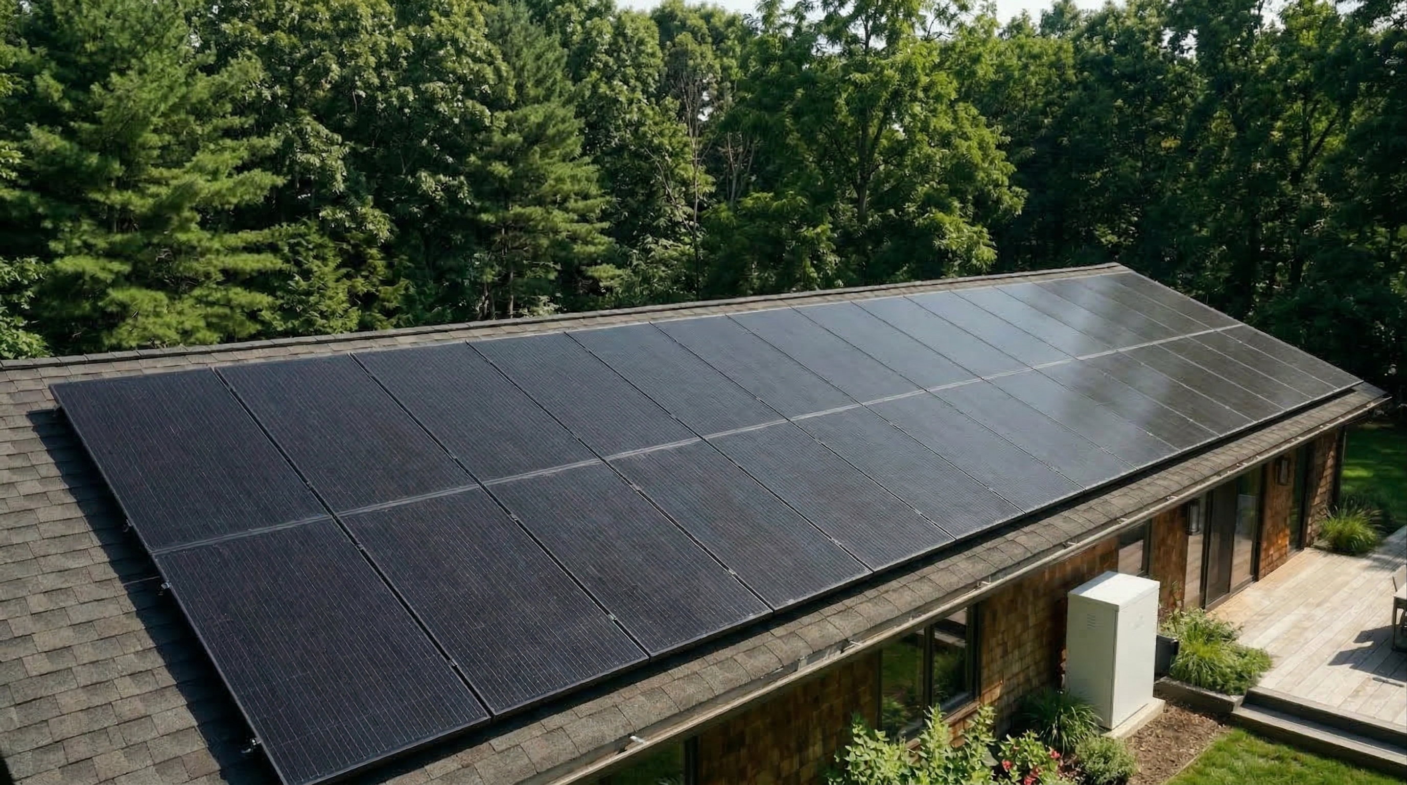 Solar makes energy